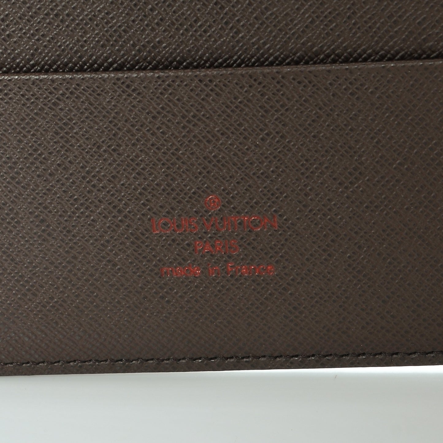 Damier Ebene Large Ring Agenda Cover