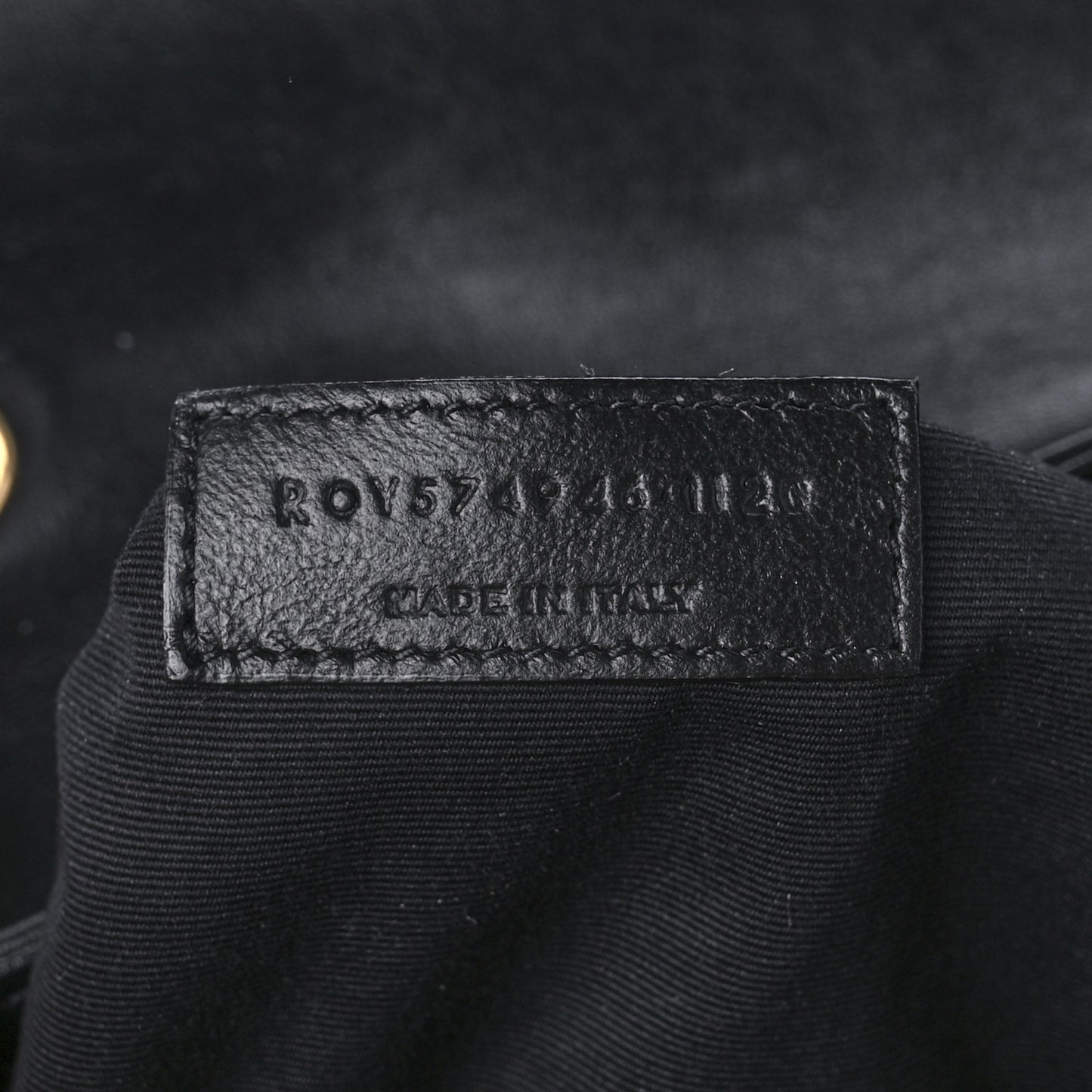 Calfskin Y Quilted Monogram Medium Loulou Chain Satchel Black
