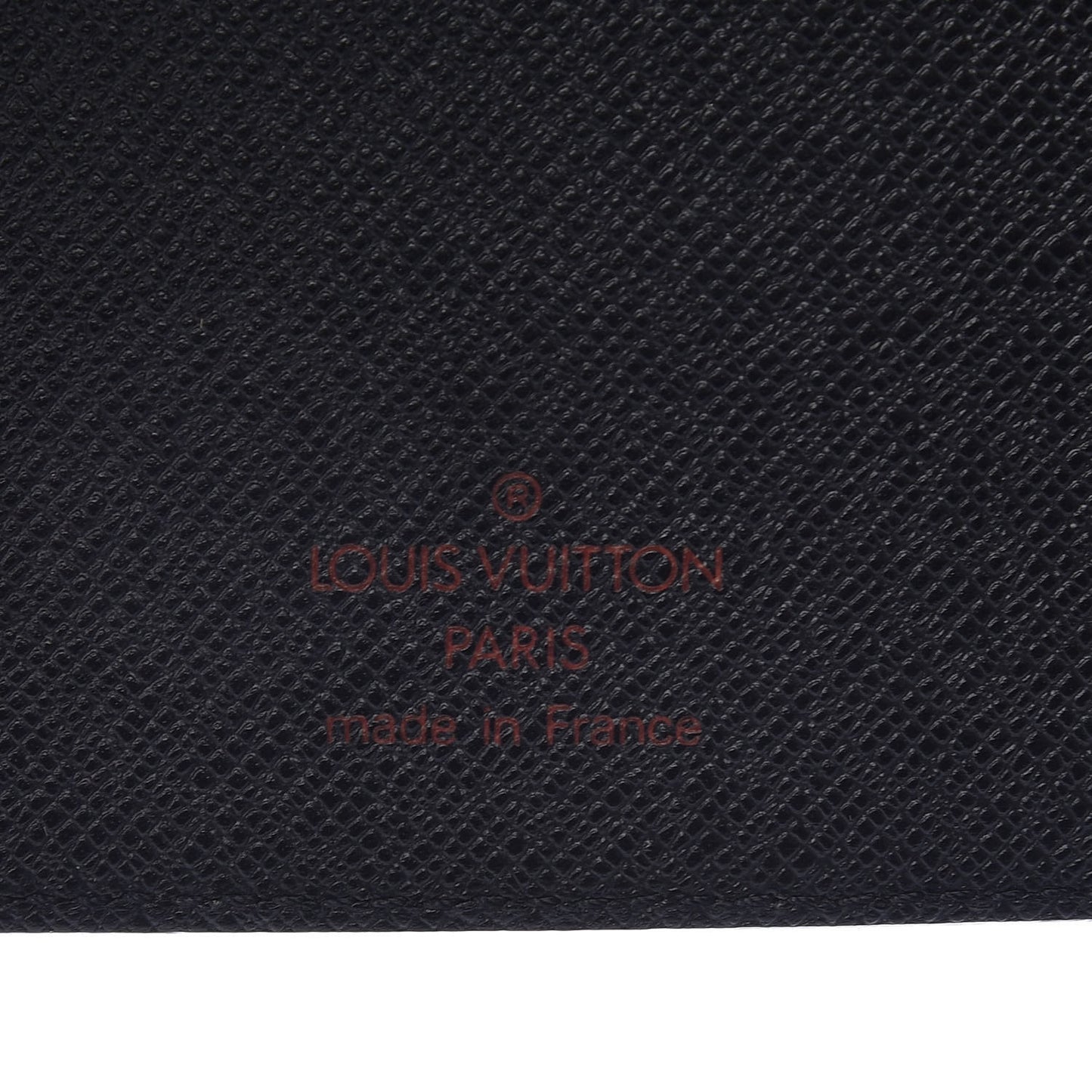 Epi Medium Ring Agenda Cover Black