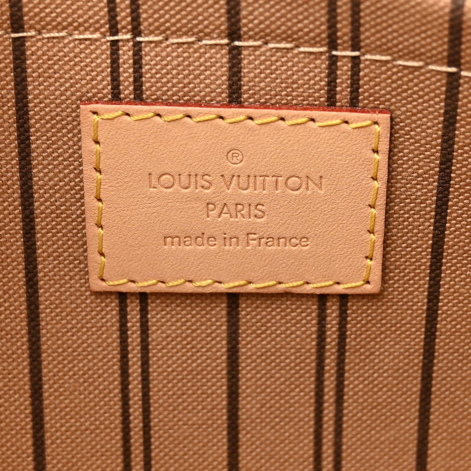 Louis Vuitton Monogram Neverfull MM GM Pochette 6 of 7