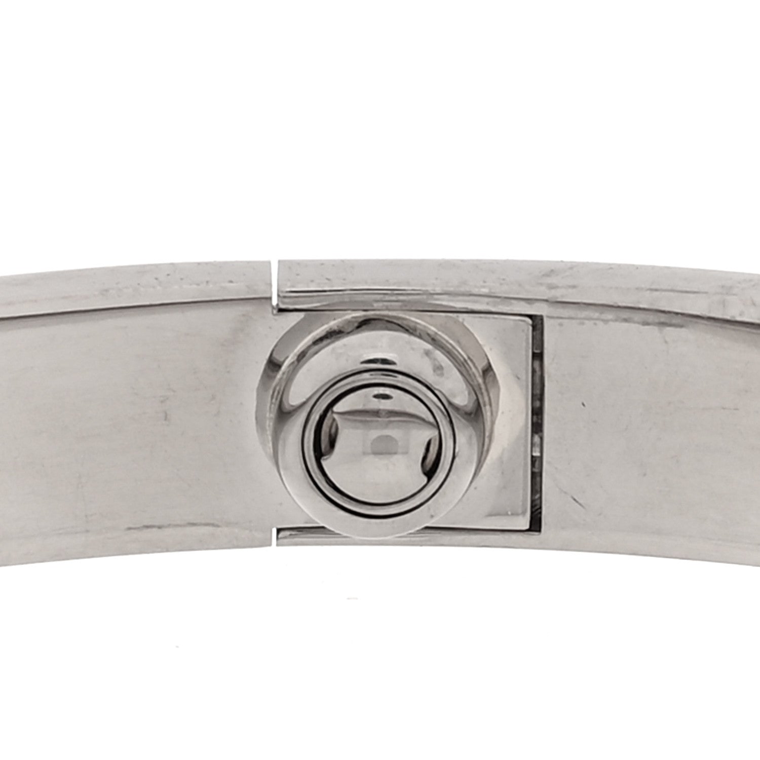 Cartier 18K White Gold LOVE Bracelet 18 6 of 7
