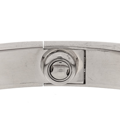 Cartier 18K White Gold LOVE Bracelet 18 6 of 7