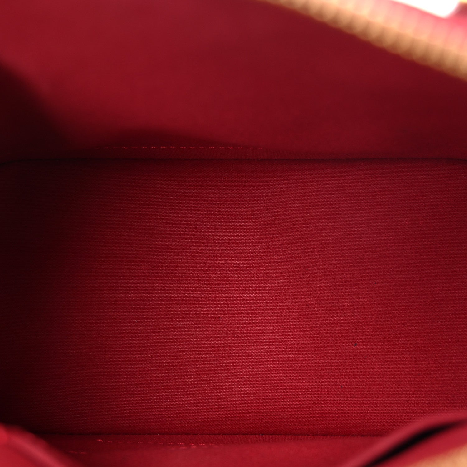 Louis Vuitton Vernis Alma BB Pomme D'Amour 5 of 10