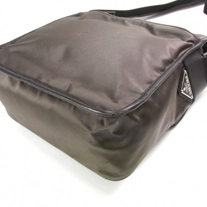 Prada Nylon Logo Messenger Satchel 5 of 11
