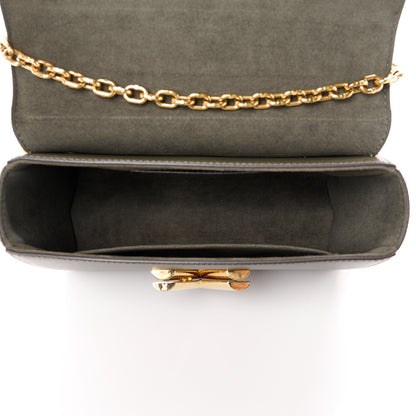 Louis Vuitton Epi Twist Shoulder Bag MM Kaki Creme 6 of 12