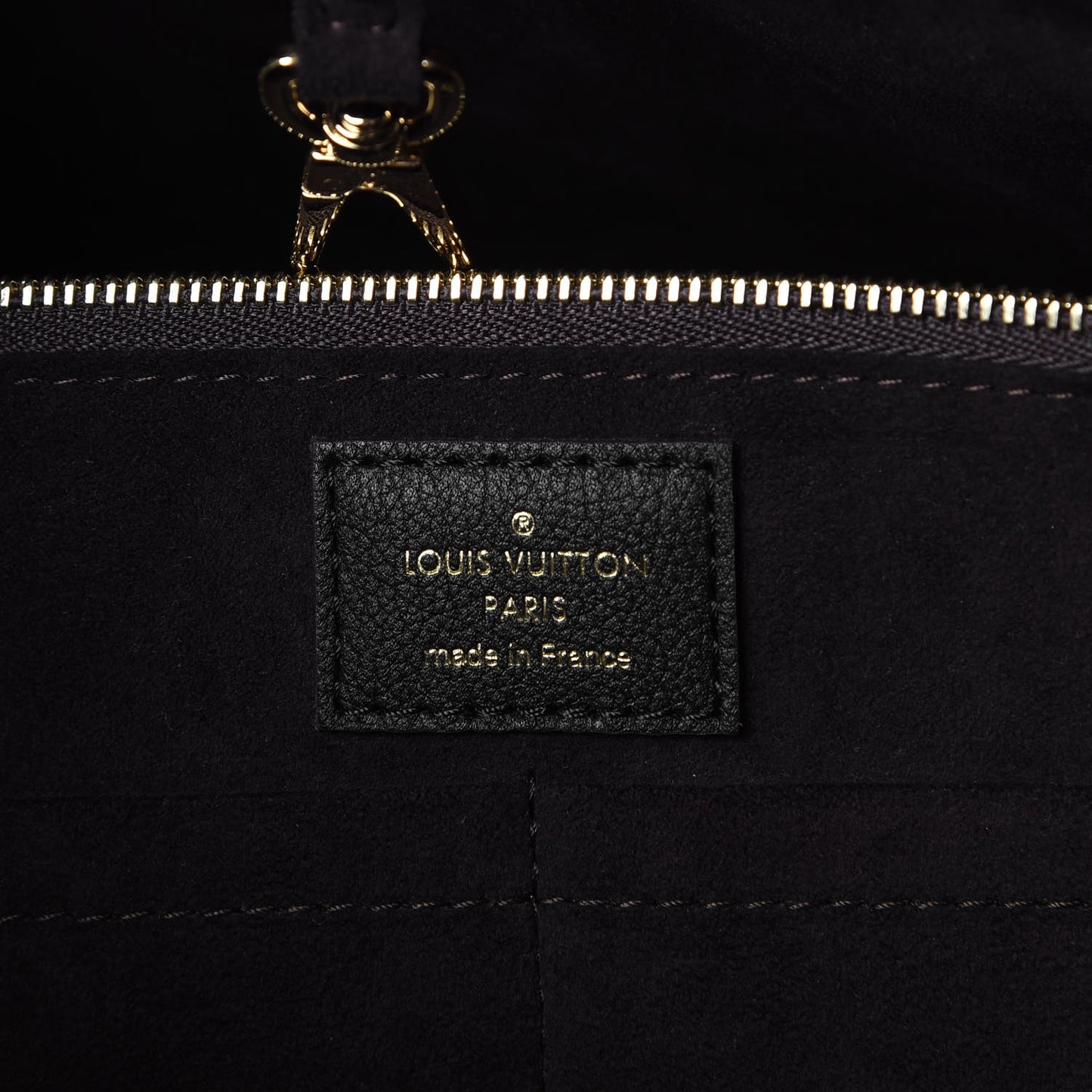 Calfskin Monogram Kimono Tote Black