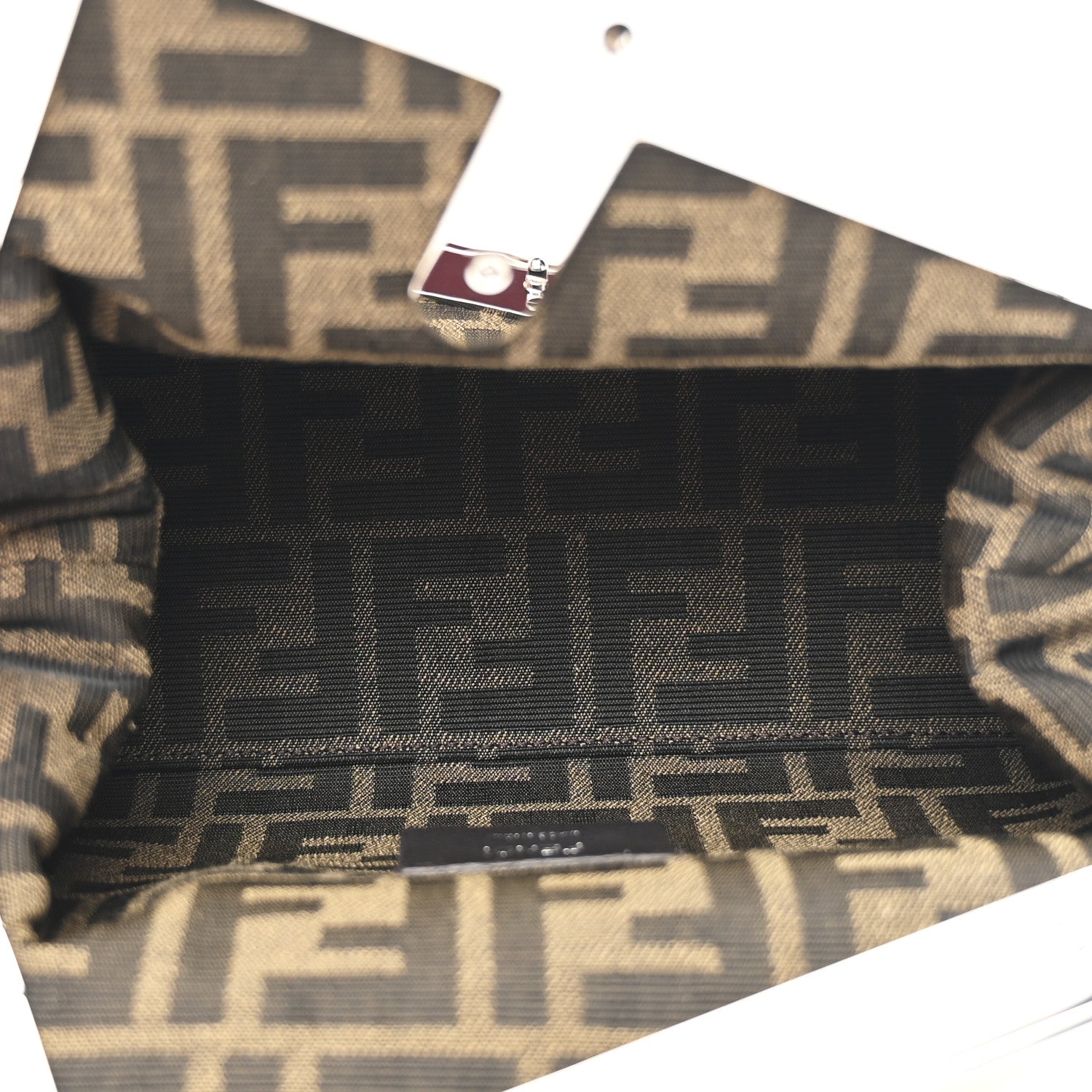 Fendi Nappa Suede Striped Inlay Small Fendi First Multicolor 5 of 10