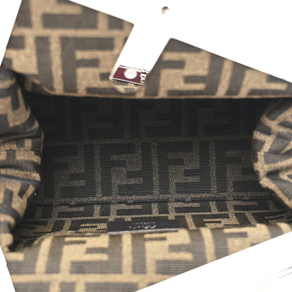 Fendi Nappa Suede Striped Inlay Small Fendi First Multicolor 5 of 10