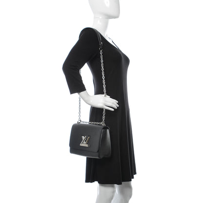 Louis Vuitton Epi Twist Shoulder Bag MM Black 2 of 8