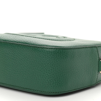 Gucci Pebbled Calfskin Small Soho Disco Bag Emerald Green 10 of 10