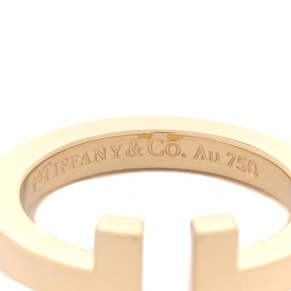 Tiffany 18K Yellow Gold T Square Ring 49 4.75 3 of 3