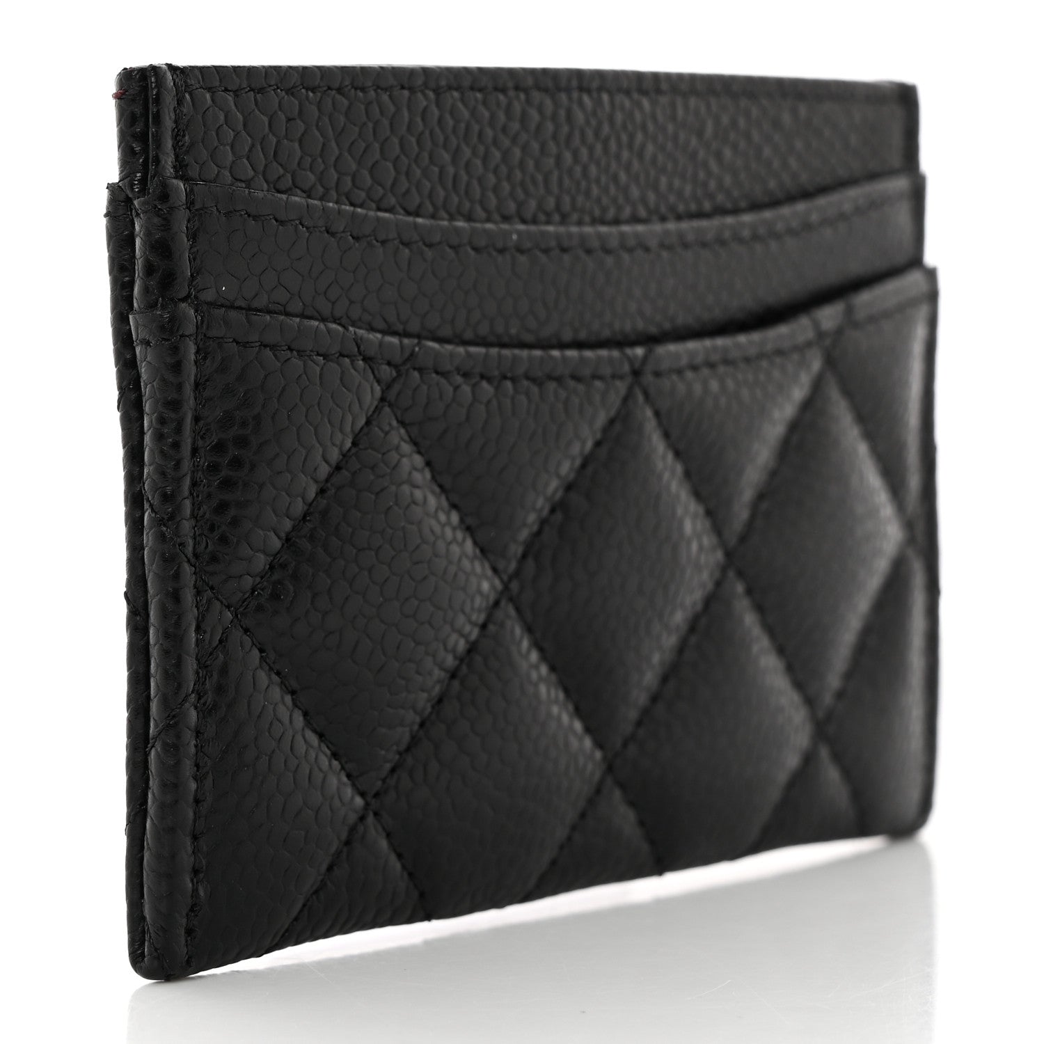 Chanel Caviar Quilted Card Holder Black 3 of 8