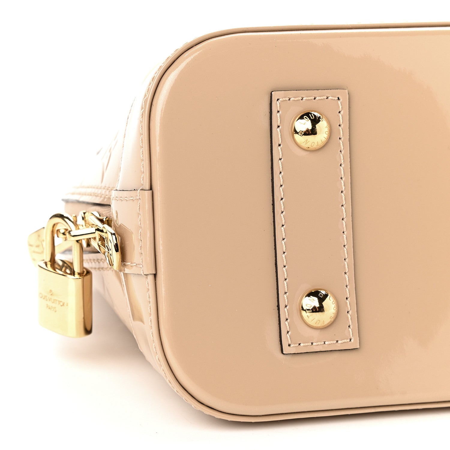 Louis Vuitton Vernis Alma BB Dune 7 of 8