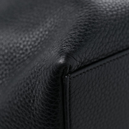 Valentino Garavani Grained Calfskin Rockstud Shoulder Tote Black 9 of 12