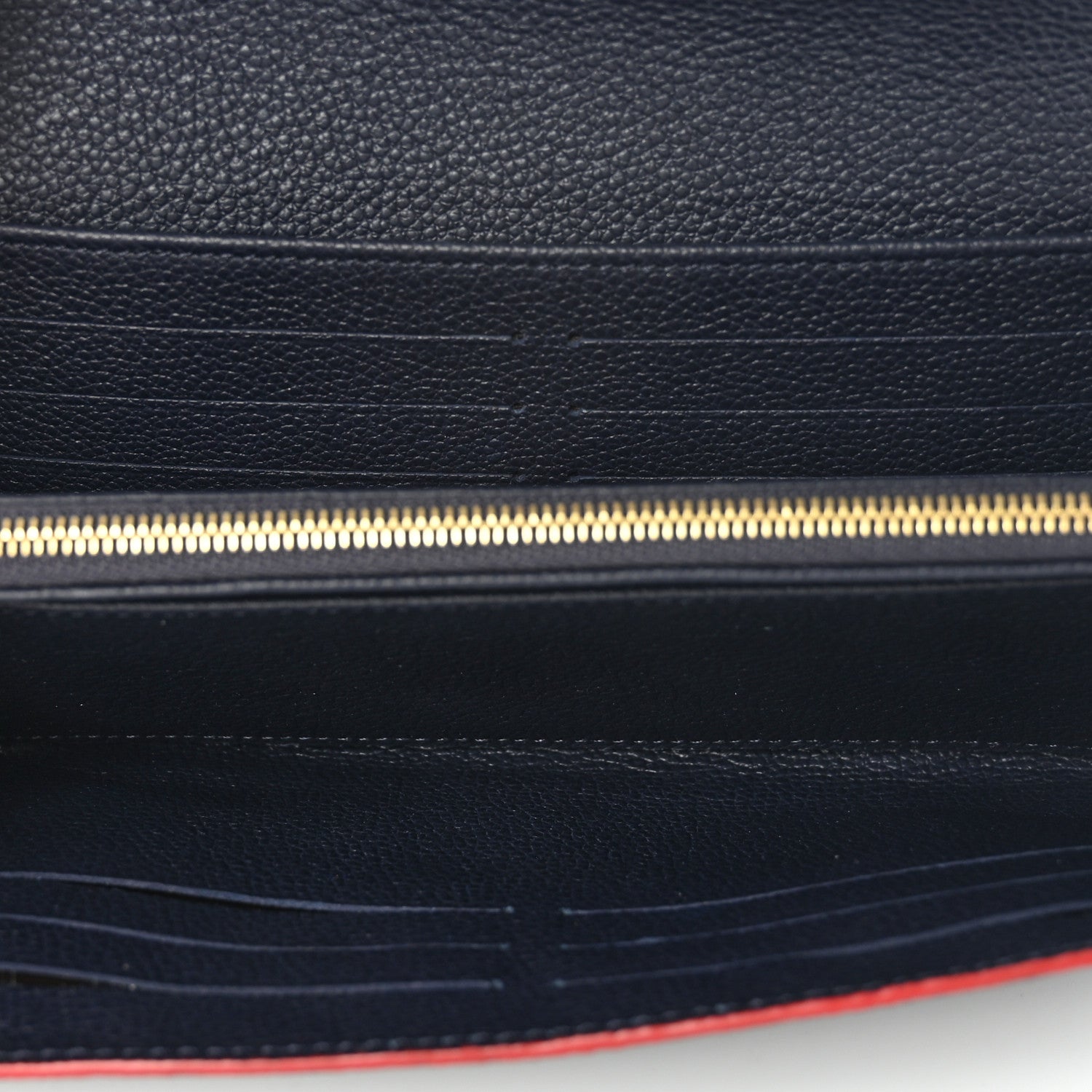 Louis Vuitton Empreinte Sarah Wallet NM Marine Rouge 5 of 7