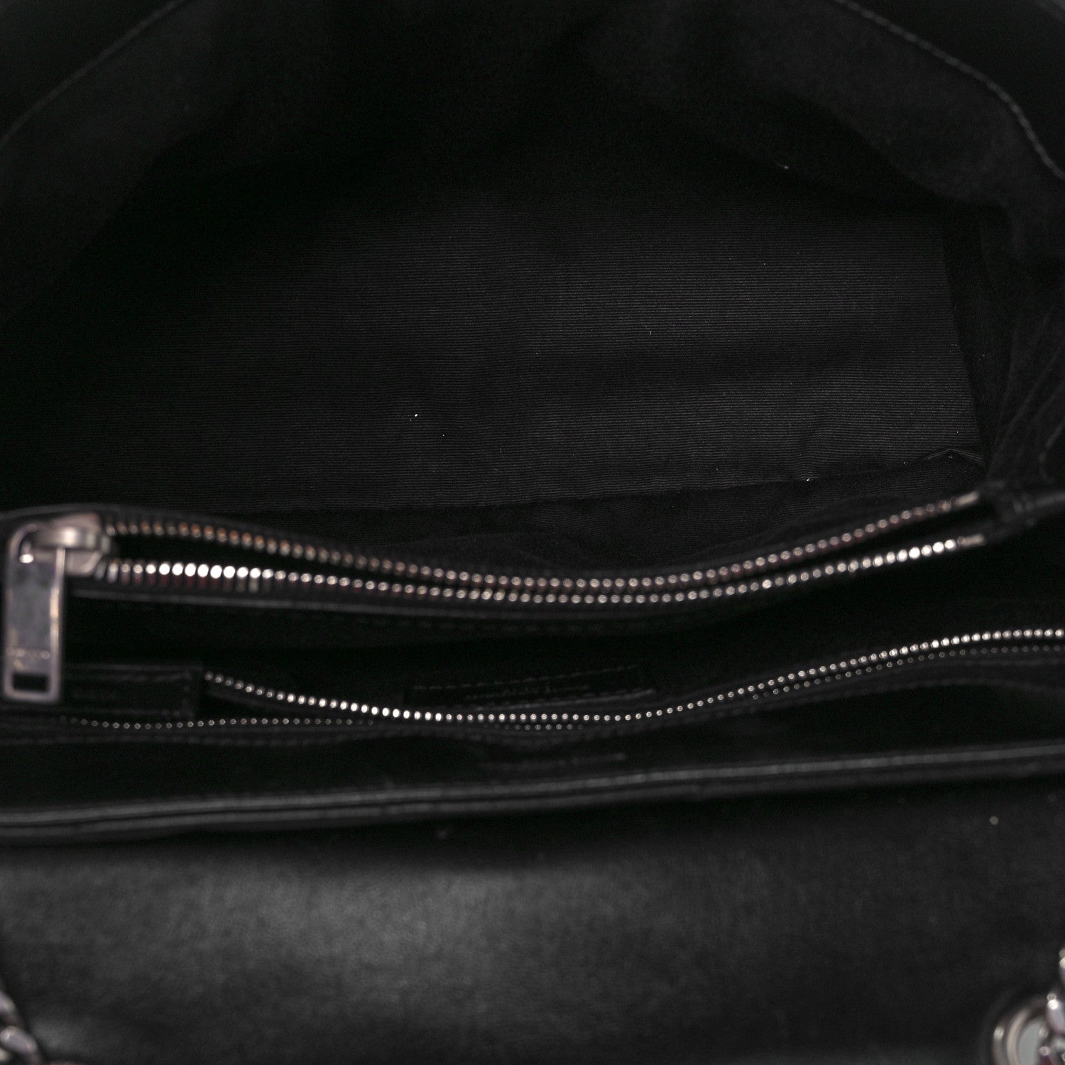 Saint Laurent Calfskin Y Quilted Monogram Medium Loulou Chain Satchel Black 4 of 10