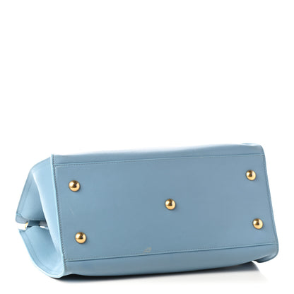 Saint Laurent Calfskin Small Classic Y Cabas Blue Glacier 3 of 6