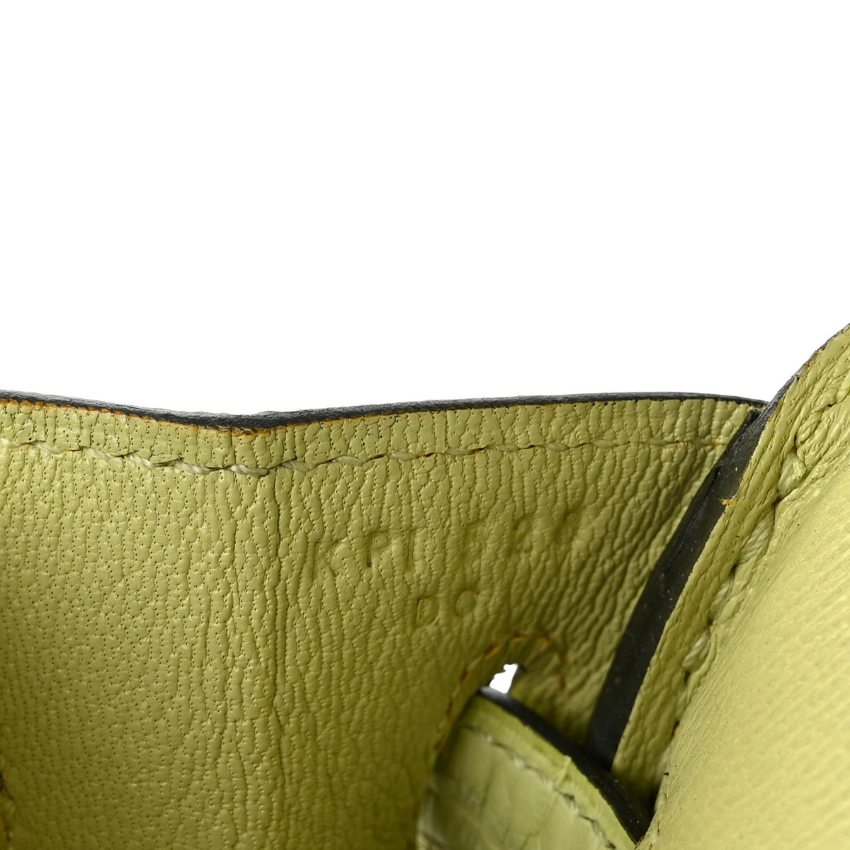 Matte Alligator Birkin 25 Jaune Bourgeon