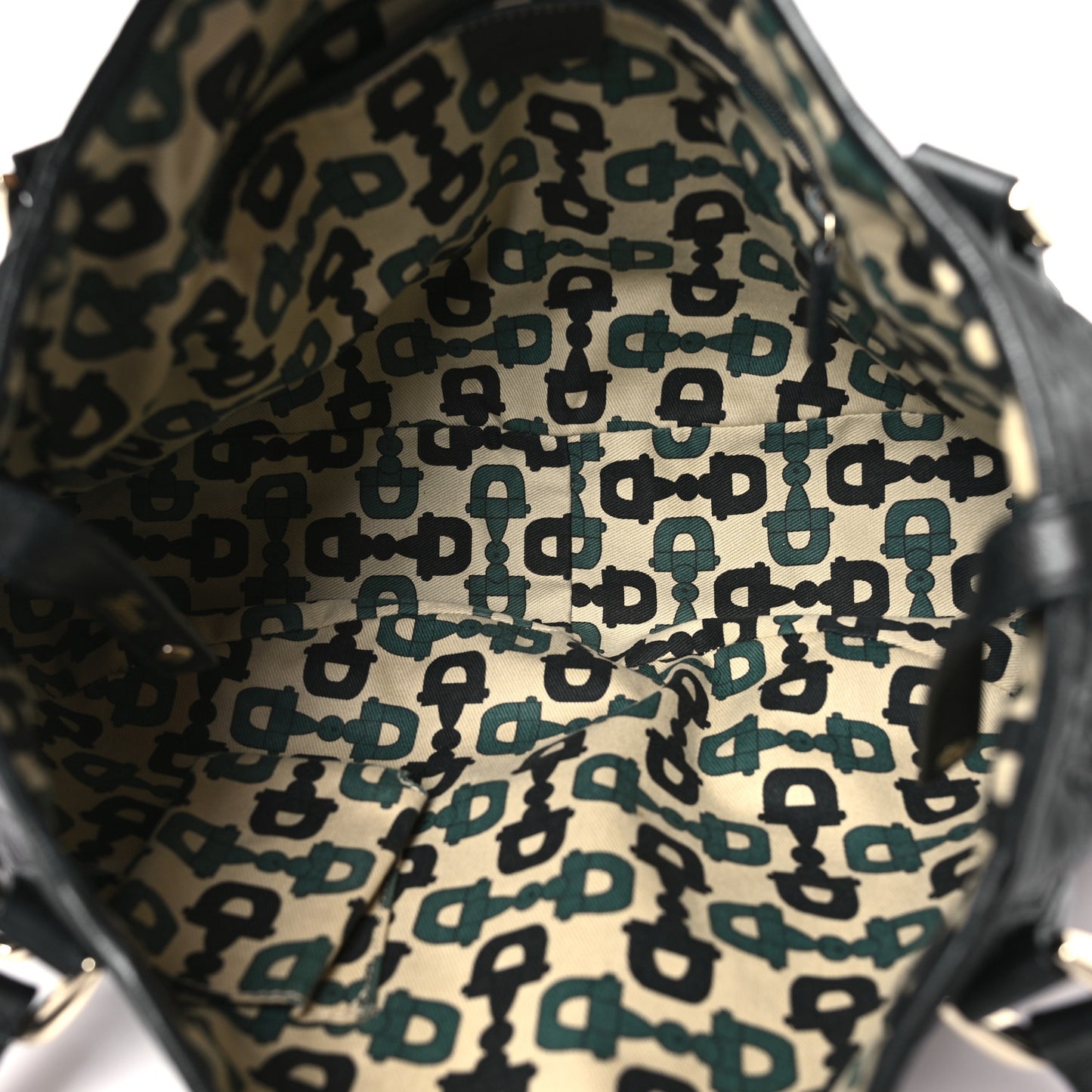 Guccissima Medium Abbey Shoulder Bag Black