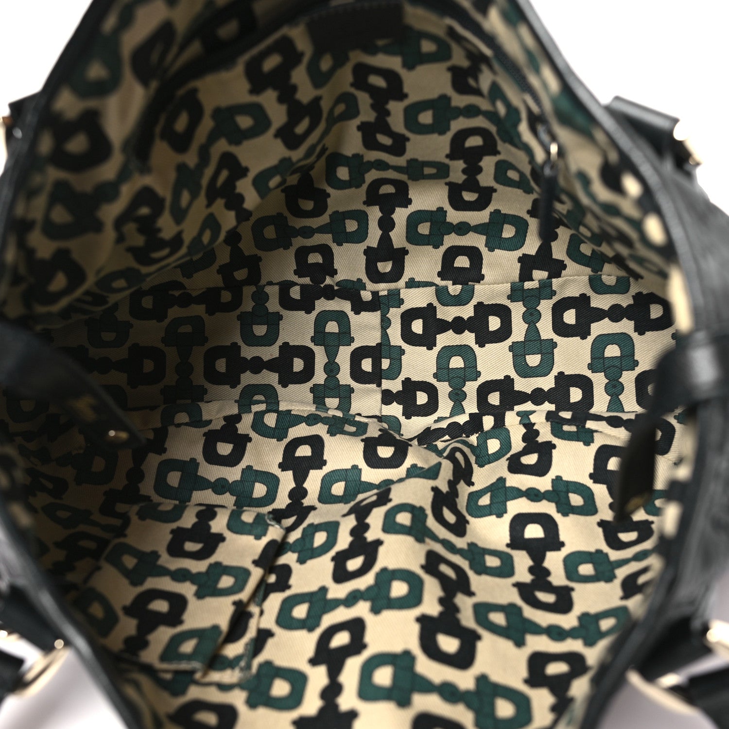 Gucci Guccissima Medium Abbey Shoulder Bag Black 5 of 11