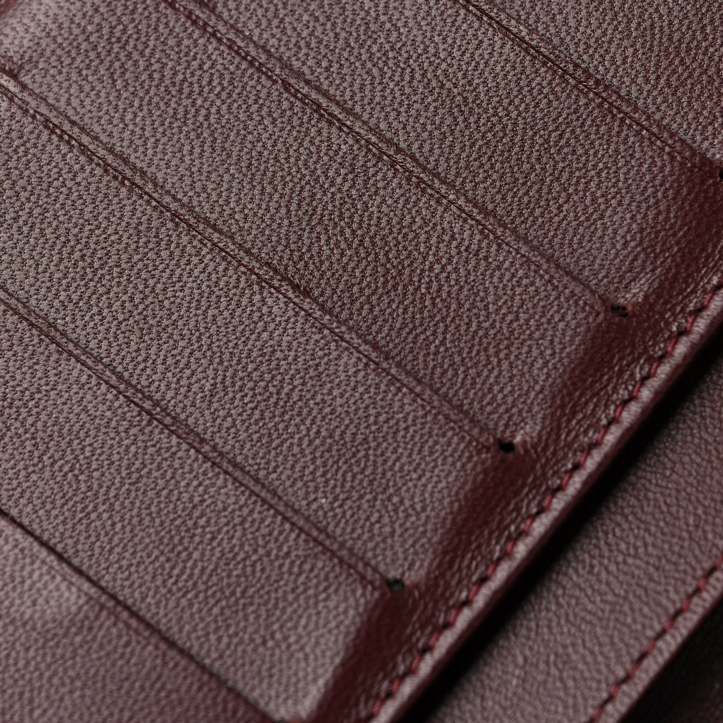 Lambskin Quilted Large Flap Wallet Black