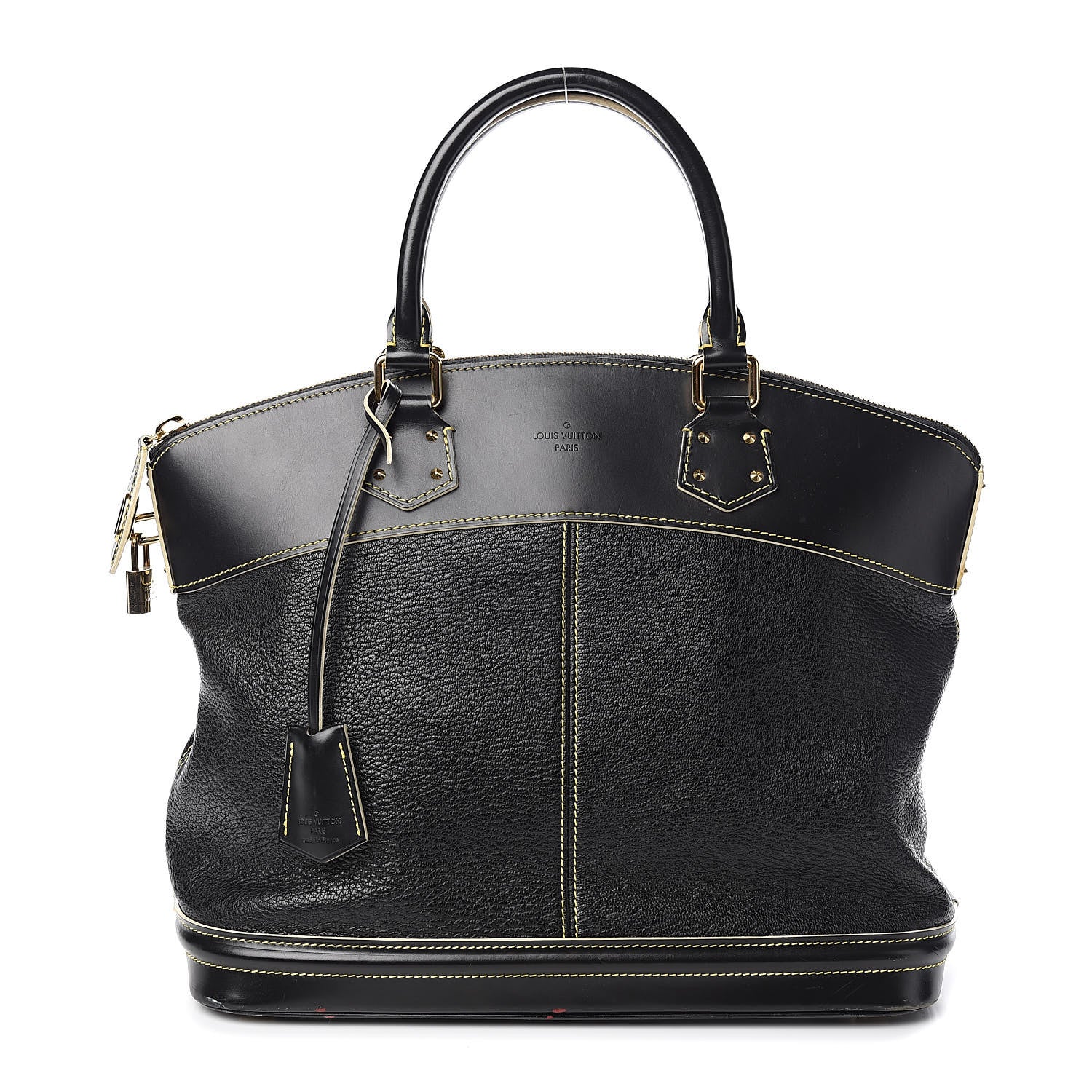 Louis Vuitton Suhali Lockit MM Black 1 of 15