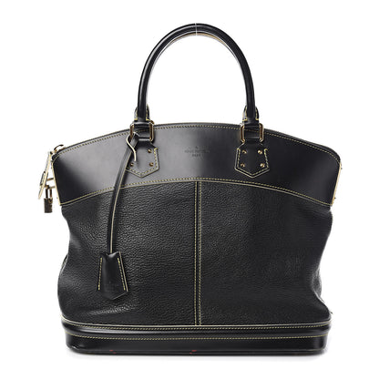 Louis Vuitton Suhali Lockit MM Black 1 of 15