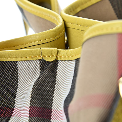 Burberry House Check Small Canterbury Tote Yellow 18 of 18