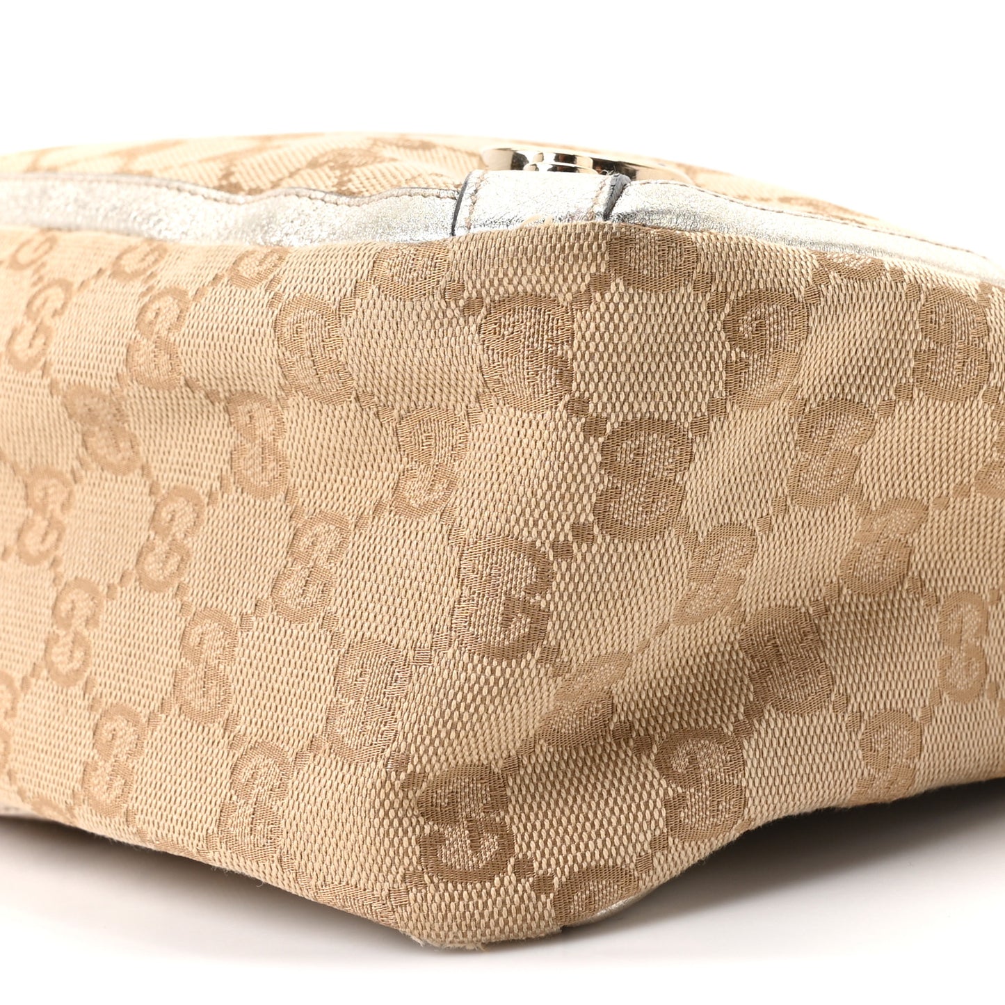 Monogram Medium Abbey Tote Metallic