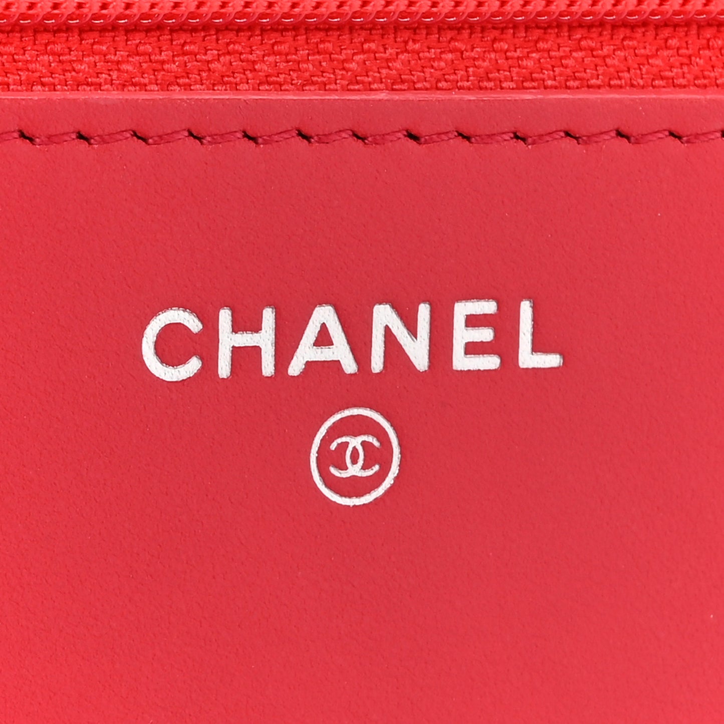 Caviar Quilted Boy Wallet On Chain WOC Dark Pink