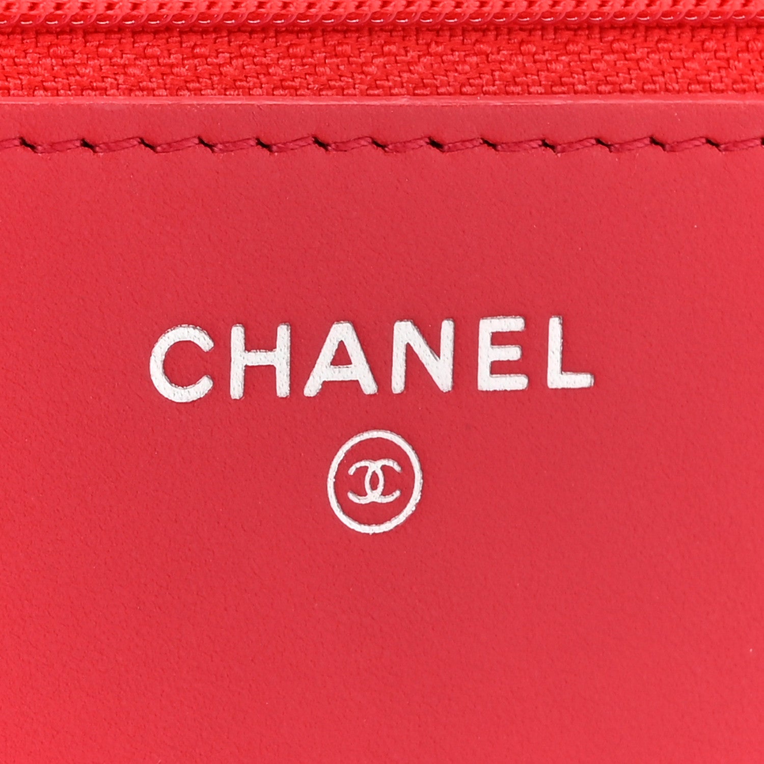 Chanel Caviar Quilted Boy Wallet On Chain WOC Dark Pink Dark Pink 6 of 13