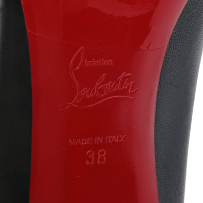 Christian Louboutin Shiny Nappa Pigalle Follies 85 Pumps 38 Black 7 of 8