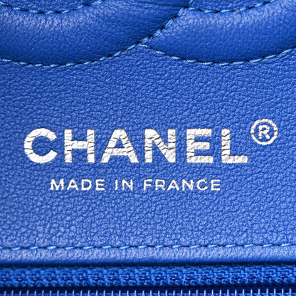 Chanel Calfskin Quilted Medium Rainbow Double Flap Multicolor 6 of 11