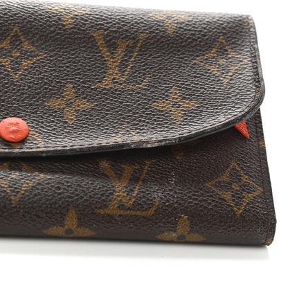 Louis Vuitton Monogram Emilie Wallet Piment 9 of 13