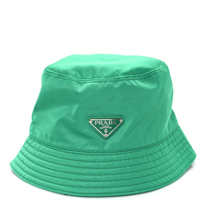 Prada Re-Nylon Triangle Womens Bucket Hat S Menta 3 of 8