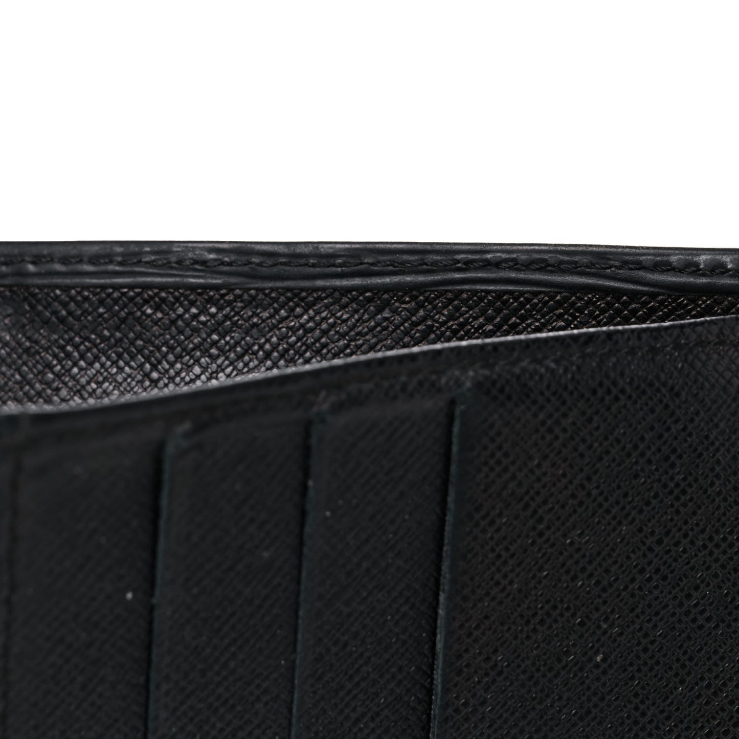 Epi 6 Card Billfold Wallet Black