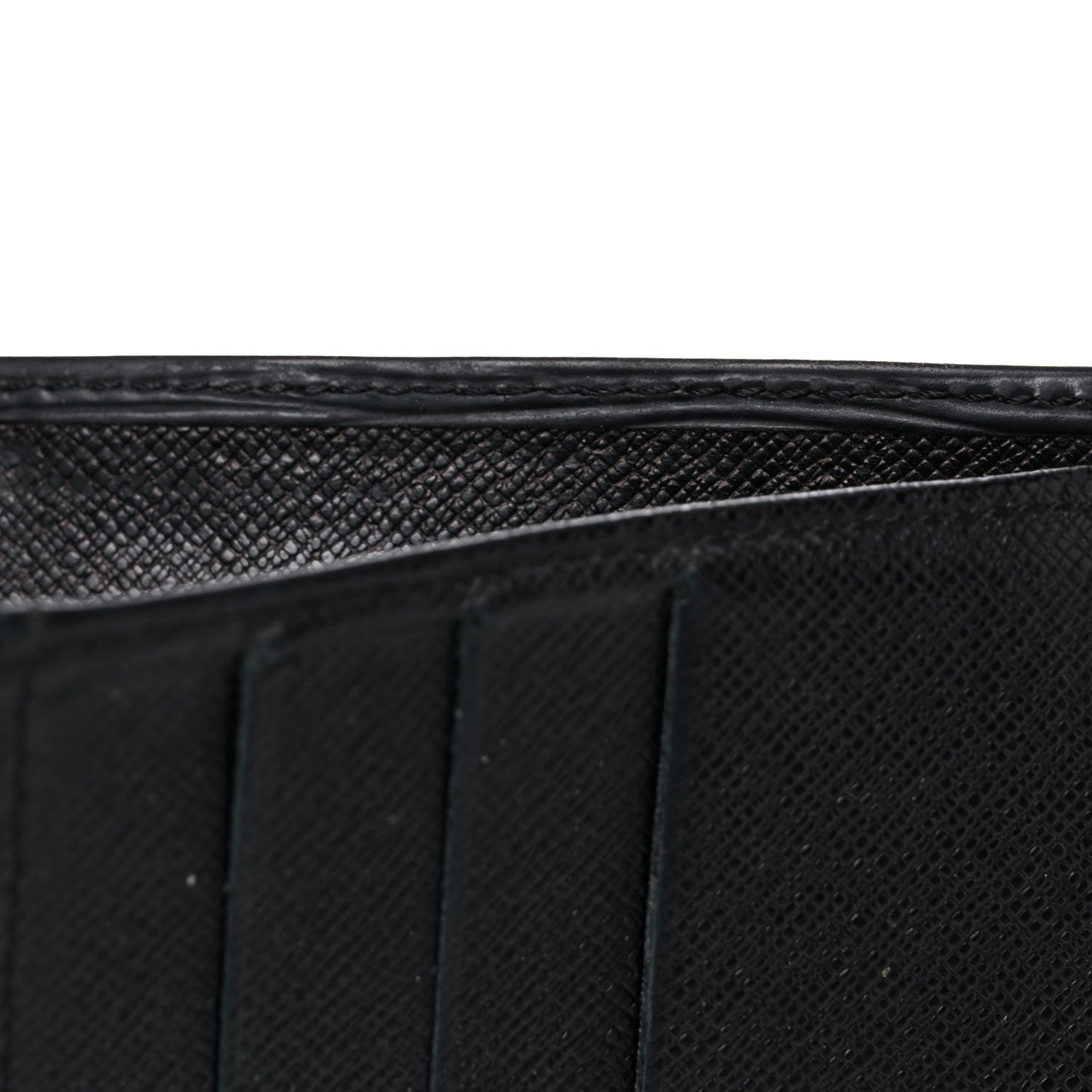 Louis Vuitton Epi 6 Card Billfold Wallet Black 8 of 12