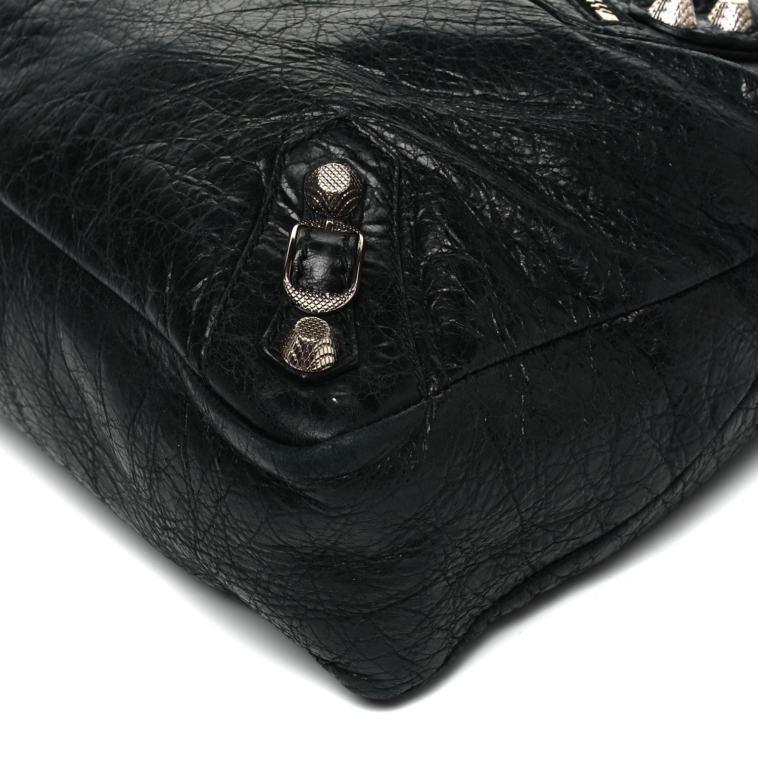 Balenciaga Agneau Giant 12 Silver Hardware Town Black 9 of 9