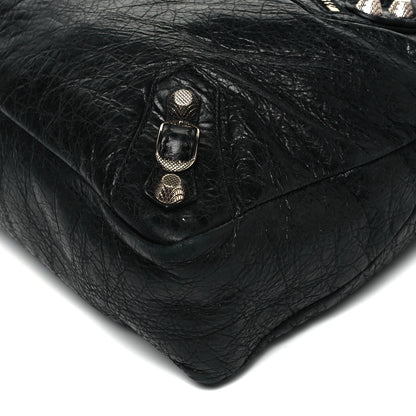 Balenciaga Agneau Giant 12 Silver Hardware Town Black 9 of 9