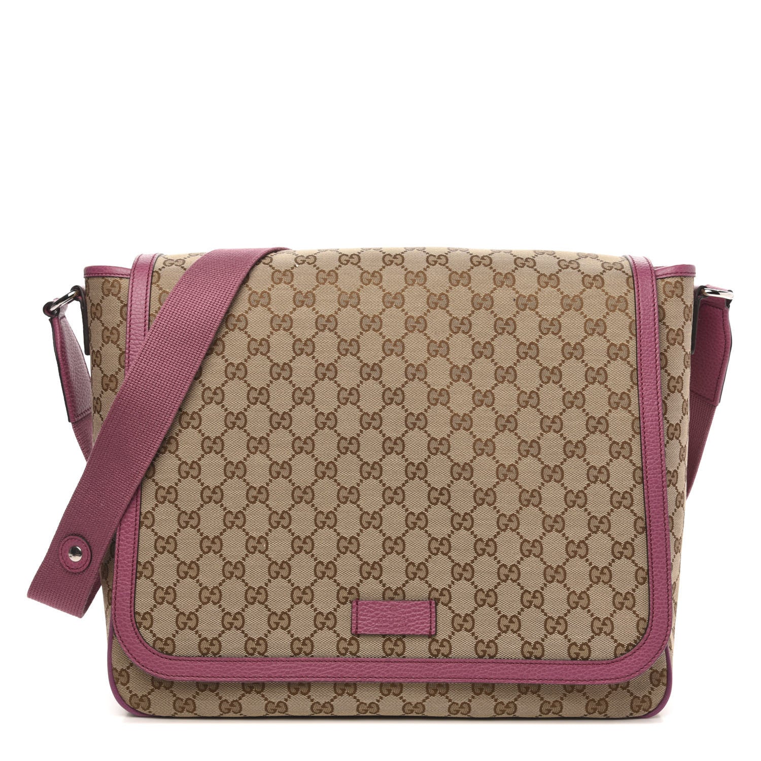 Gucci Monogram Convertible Diaper Bag Beige Peonia Flower 1 of 11