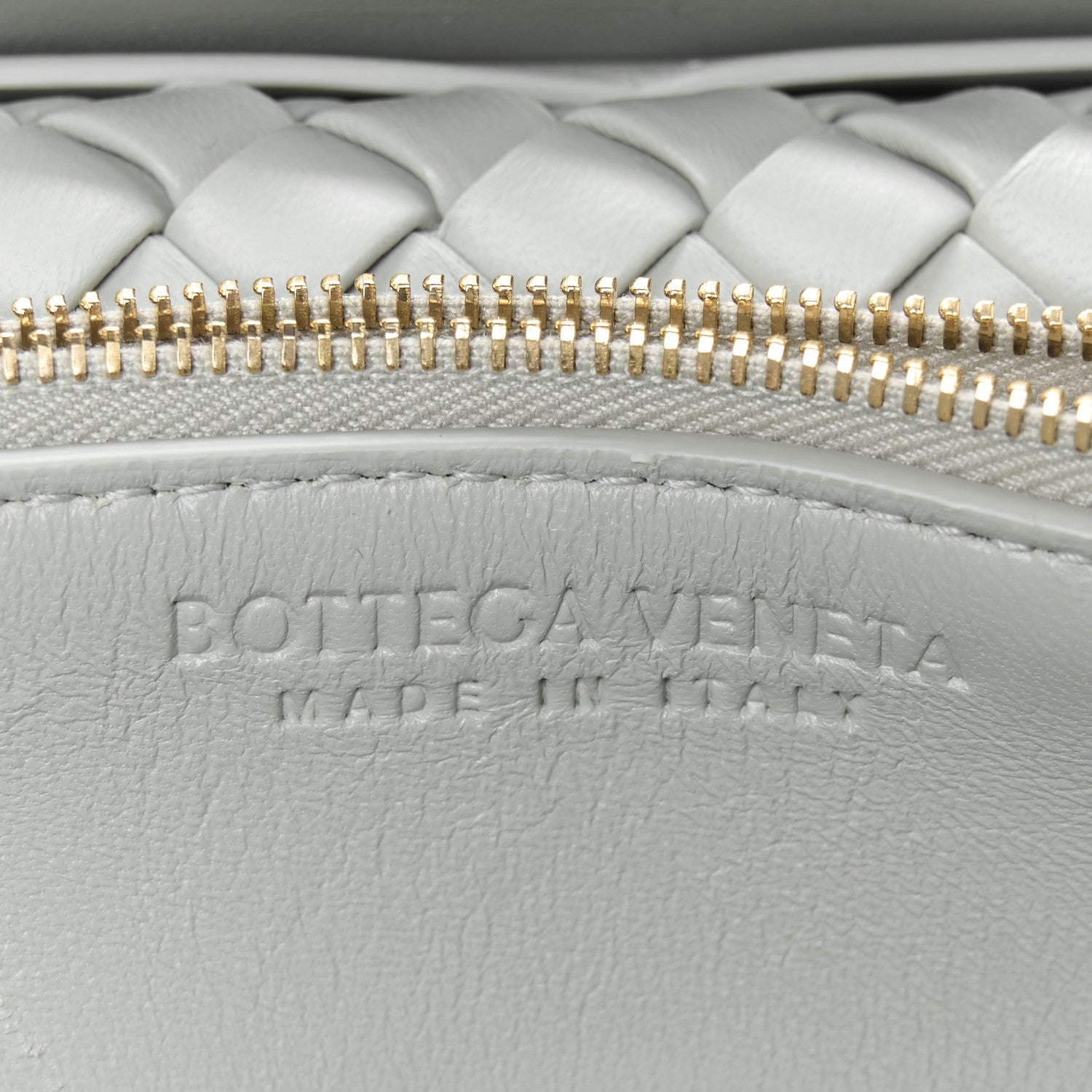 Bottega Veneta Nappa Intrecciato Patti Top Handle Bag Agate Grey 7 of 13