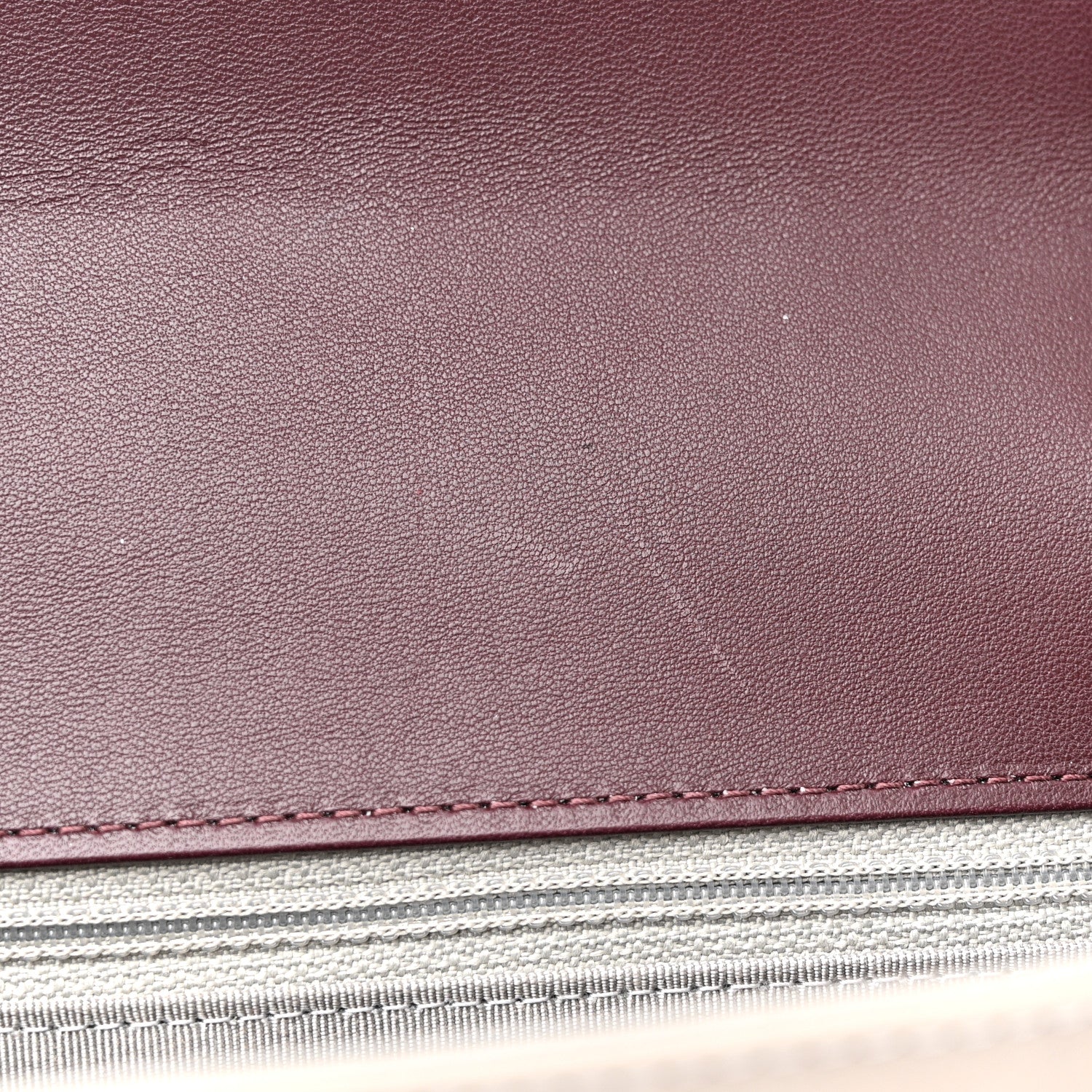 Chanel Shiny Lambskin Chevron Quilted Miroir Grey 11 of 13