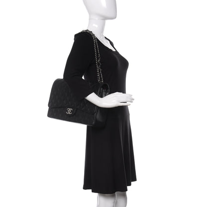 Chanel Caviar Quilted Maxi Double Flap Black 2 of 11