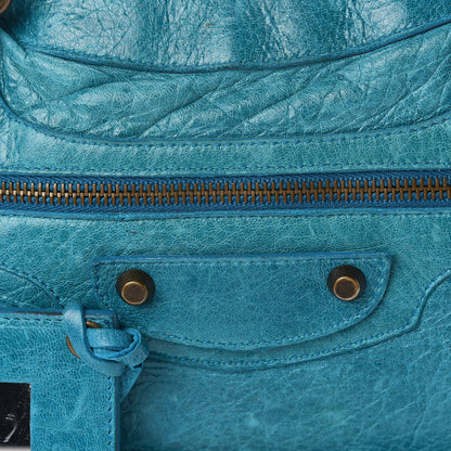 Balenciaga Chevre Classic Hardware First Turquoise 11 of 12