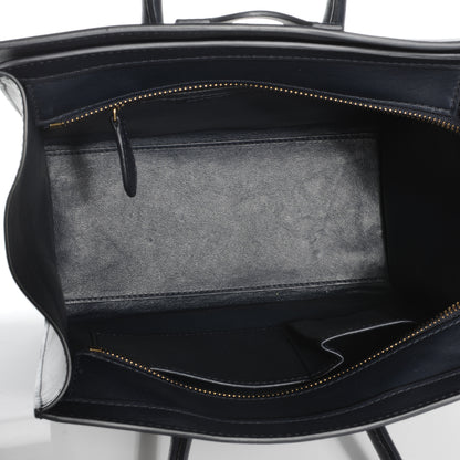 Celine Smooth Calfskin Micro Luggage Navy Blue 9 of 10