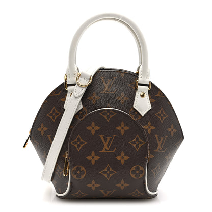 Louis Vuitton Monogram LV Match Ellipse BB White 1 of 10