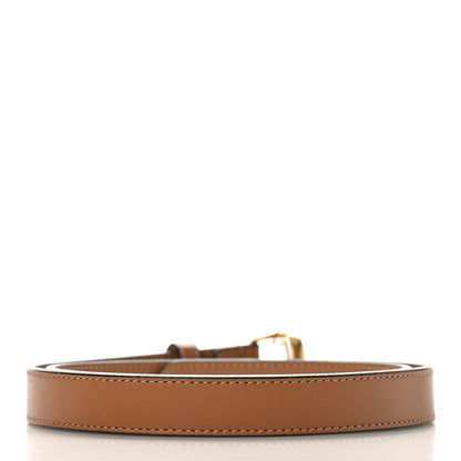 Gucci Moon Calfskin Double G 20mm Belt 75/30 Natural Tan 2 of 3