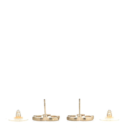 Chanel Crystal CC Earrings Silver 3 of 4