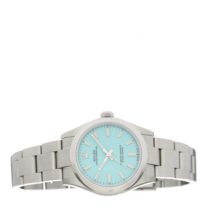 Rolex Stainless Steel 31mm Oyster Perpetual Watch Turquoise 277200 2 of 5