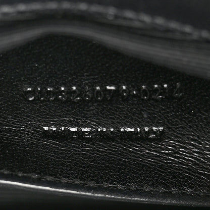 Saint Laurent Grain De Poudre Monogram Cassandre Clutch Black 8 of 8